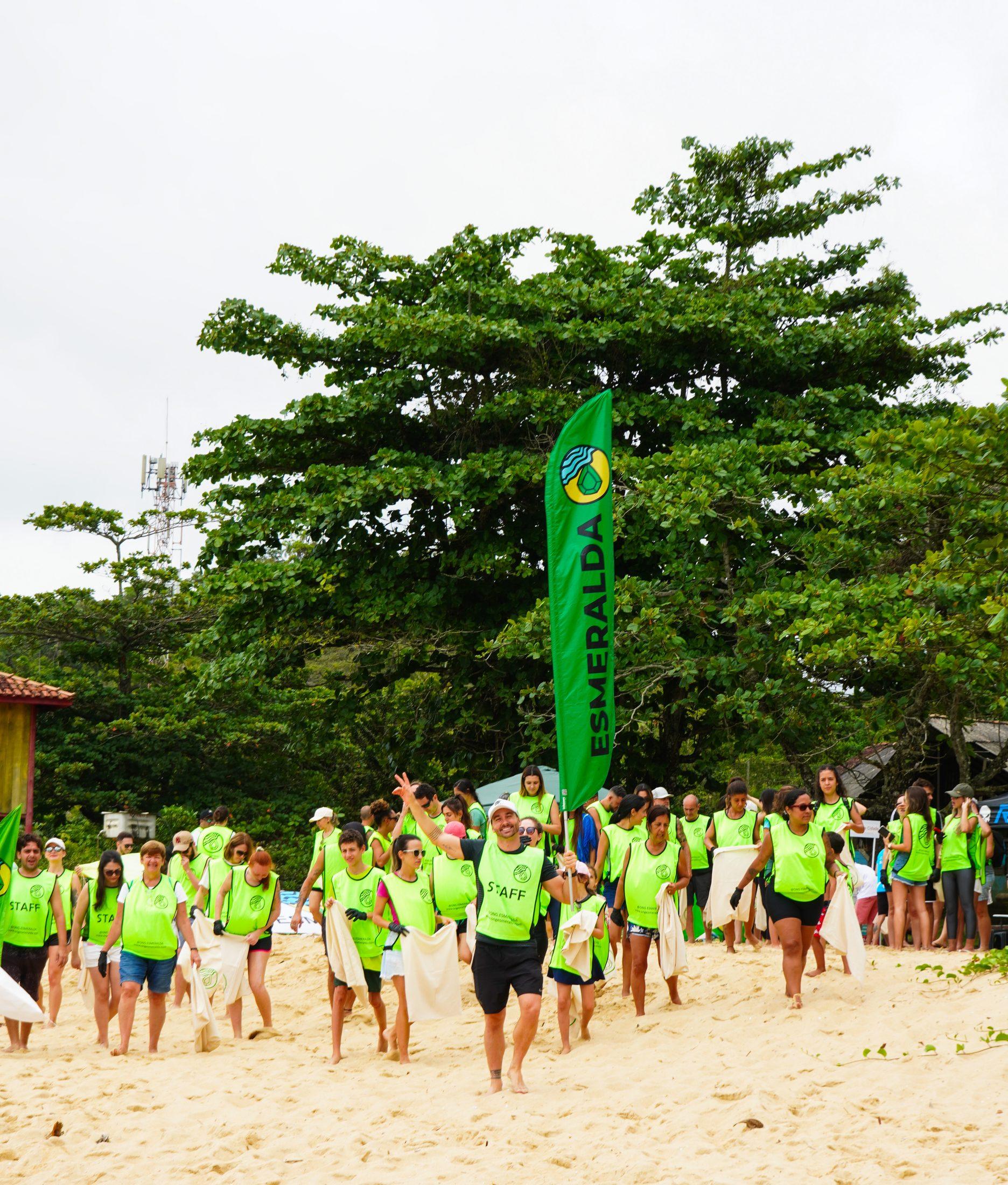 Onda Verde na praia